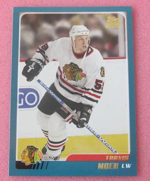 НХЛ Тревис Моэн Чикаго Блэкхокс № TT95