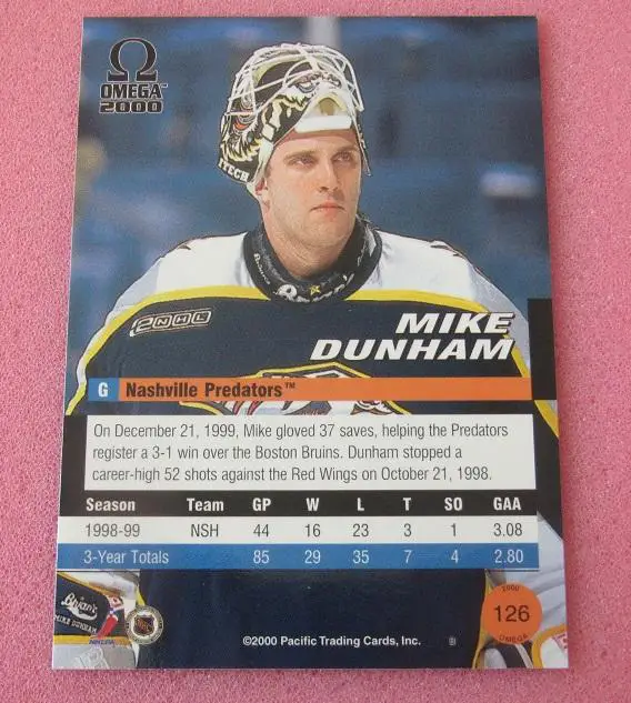 НХЛ Майк Рибейро Джейсон Уорд Монреаль Канадиенс Майк Данэм Нэшвилл Предат № 126 1