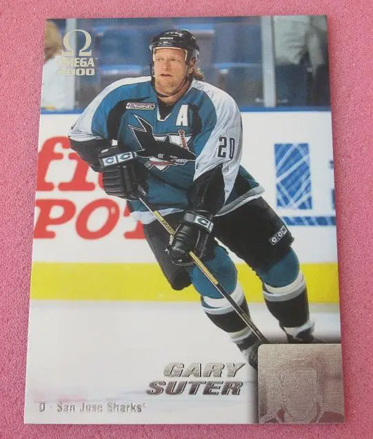 НХЛ Гэри Сутер Сан-Хосе Шаркс № 211