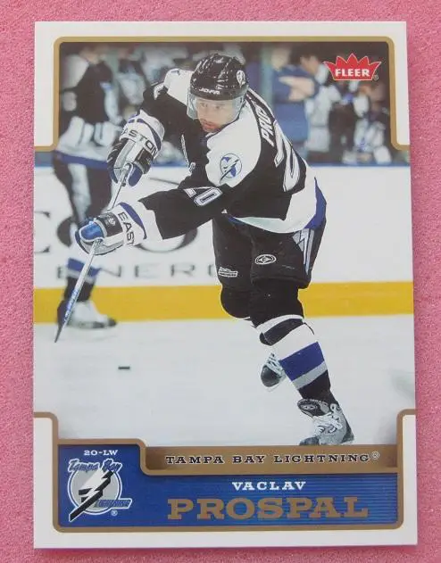 НХЛ Вацлав Проспал Тампа Бэй Лайтнинг № 176