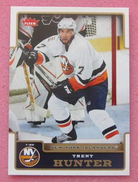 НХЛ Трент Хантер Нью-Йорк Айлендерс № 125
