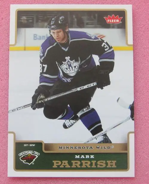 НХЛ Марк Пэрриш Миннесота Уайлд № 101