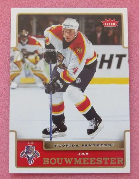 НХЛ Джей Боумистер Флорида Пантерз № 85