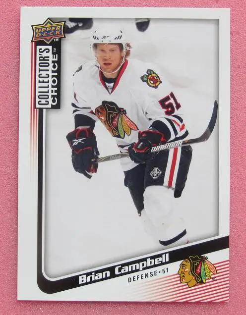 НХЛ Брайан Кэмпбелл Чикаго Блэкхокс №181