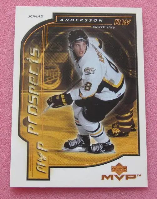 НХЛ Юнас Андерссон Норт-Бэй Сентенниалс Минск Казань Нижний Ханты-Мансийск №216