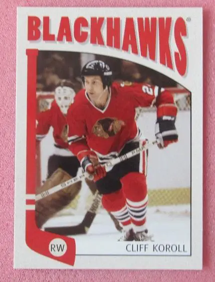 НХЛ Клифф Королл Чикаго Блэкхокс № 176