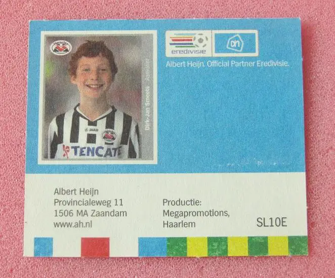 стикер автограф Федор Смолов Фейеноорд Чемпионат Голландии 2010 1