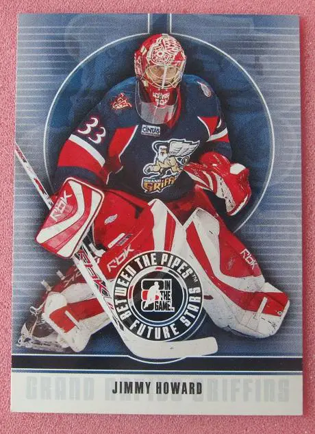 НХЛ Джимми Ховард Гранд-Рапидс Гриффинс № 21