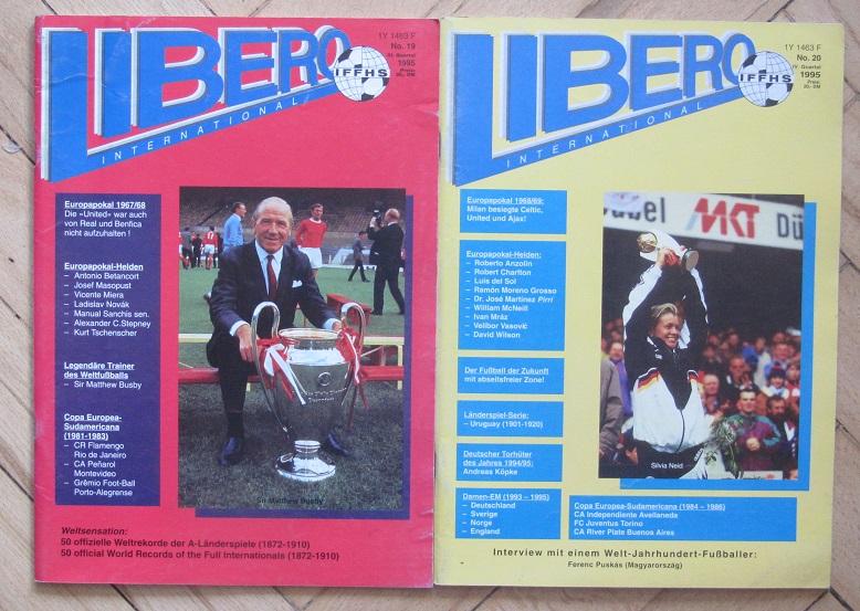 Libero (IFFHS) номера с 11 по 20 за 1993-1995 футбольная статистика 5
