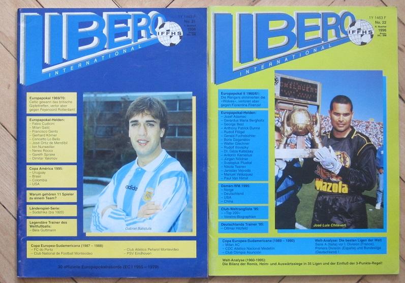 Libero (IFFHS) номера с 21 по 31 за 1996-2000 футбольная статистика 1