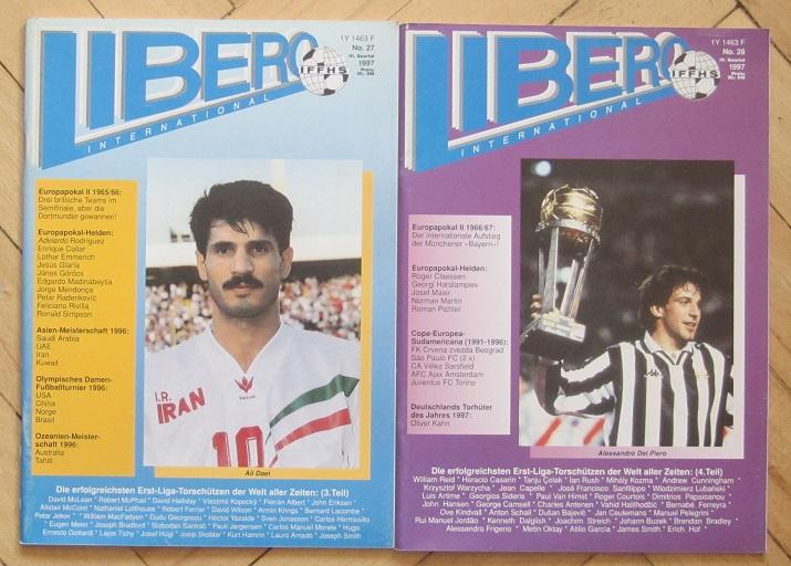 Libero (IFFHS) номера с 21 по 31 за 1996-2000 футбольная статистика 4