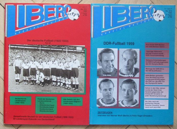 Libero (IFFHS) номера дополнительные с 9 по 16 за 1994-1998 футбол статистика 2