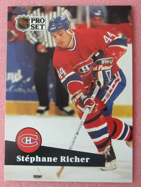 НХЛ Стефан Рише Монреаль Канадиенз № 122