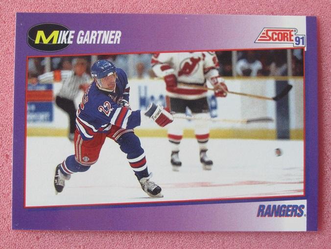 НХЛ Майк Гартнер Нью-Йорк Рейнджерс № 135
