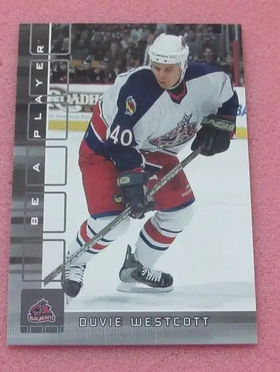 НХЛ Дуви Уэсткотт Коламбус Блю Джекетс № 417