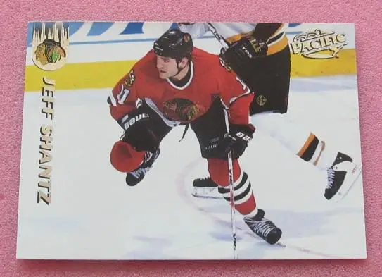 НХЛ Джефф Шантц Чикаго Блэкхокс № 151