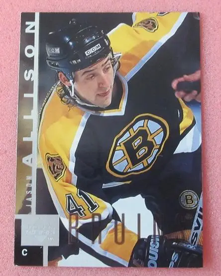 НХЛ Джейсон Аллисон Бостон Брюинз № 8