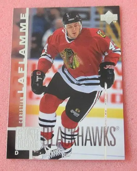 НХЛ Кристиан Лафламме Чикаго Бэкхокс № 185