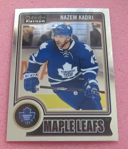 НХЛ Назим Кадри Торонто Мэйпл Лифс № 114