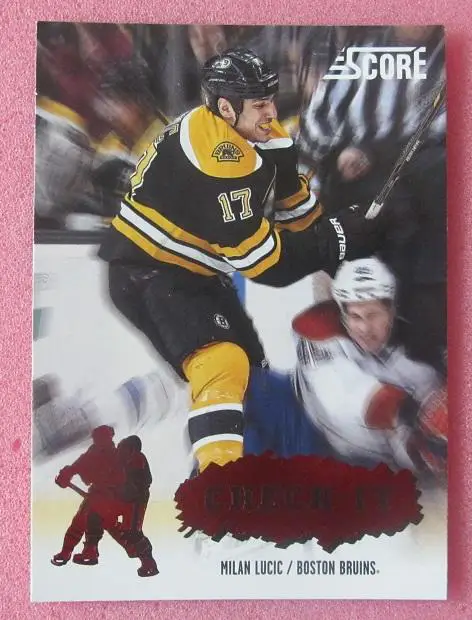 НХЛ Милан Лучич Бостон Брюинз № CI-8