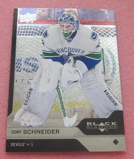 НХЛ Кори Шнайдер Ванкувер Кэнакс № 8