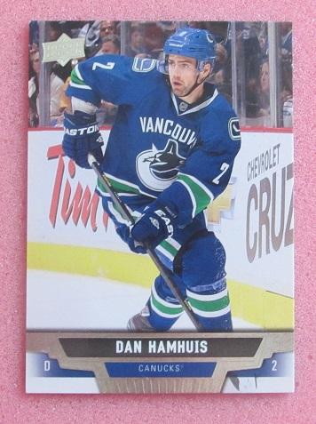 НХЛ Дэн Хэмьюс Ванкувер Кэнакс № 193