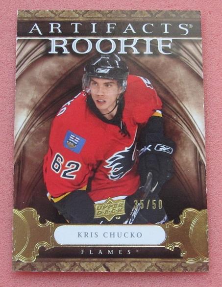 НХЛ Крис Чуко Калгари Флеймз № 189