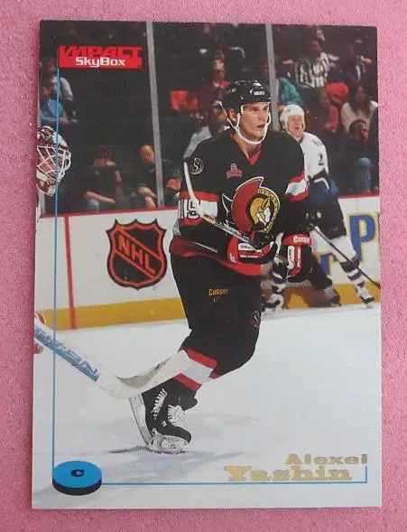 НХЛ Алексей Яшин Оттава Сенаторз Свердловск Динамо Москва ЦСКА Ярославль №91