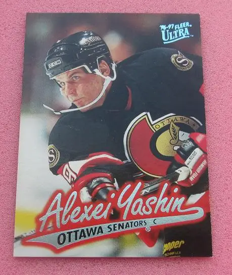 НХЛ Алексей Яшин Оттава Сенаторз Свердловск Динамо Москва ЦСКА Ярославль № 120