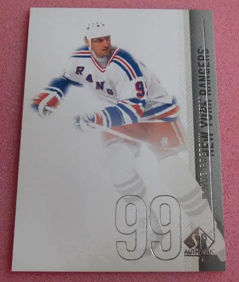 НХЛ Уэйн Гретцки Нью-Йорк Рейнджерс № 60