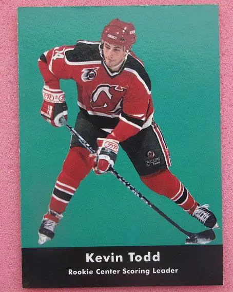 НХЛ Кевин Тодд Нью-Джерси Дэвилз № 444