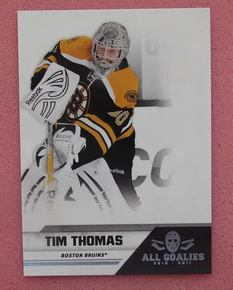 НХЛ Тим Томас Бостон Брюинз №8