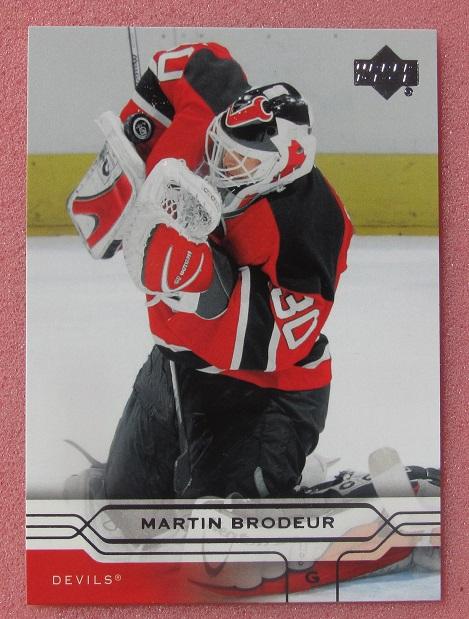 НХЛ Мартин Бродер Нью-Джерси Дэвилз № 107