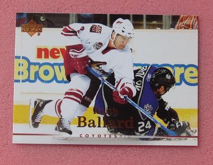 НХЛ Кейт Баллард Финикс Койотис № 98