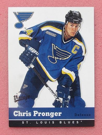 НХЛ Крис Пронгер Сент-Луис Блюз №309