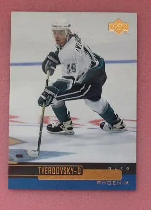 НХЛ Олег Твердовский Анахайм Майти Дакс Крылья Советов Москва Омск Уфа № 102