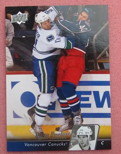 НХЛ Райан Кеслер Ванкувер Кэнакс № 8