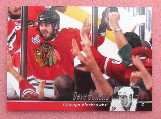 НХЛ Дэйв Болланд Чикаго Блэкхокс № 158