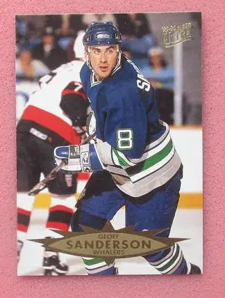 НХЛ Джефф Сандерсон Хартфорд Уэйлерз № 70