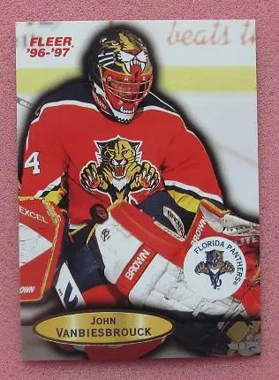 НХЛ Джон Ванбисбрук Флорида Пантерз № 44
