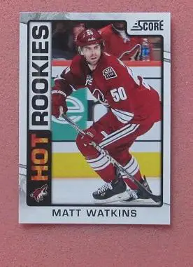 НХЛ Мэтт Уоткинс Финикс Койотис № 546