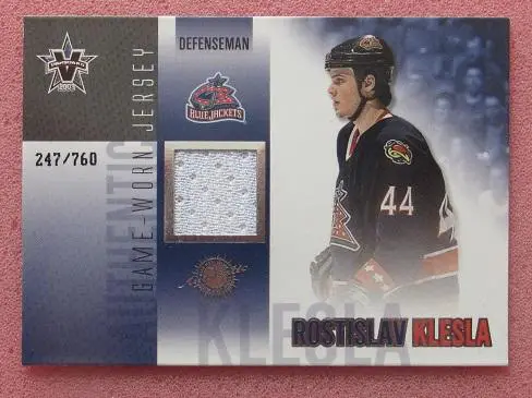 НХЛ Ростислав Клесла Коламбус Блю Джекетс № 14 джерси