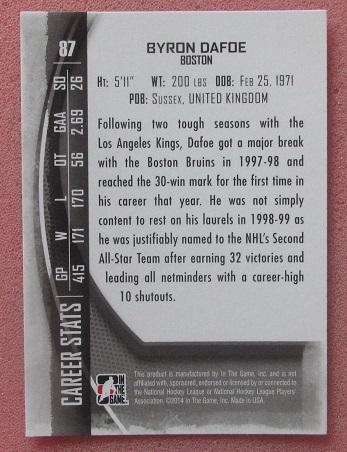 НХЛ Дафо Байрон Бостон Брюинз № 87 1