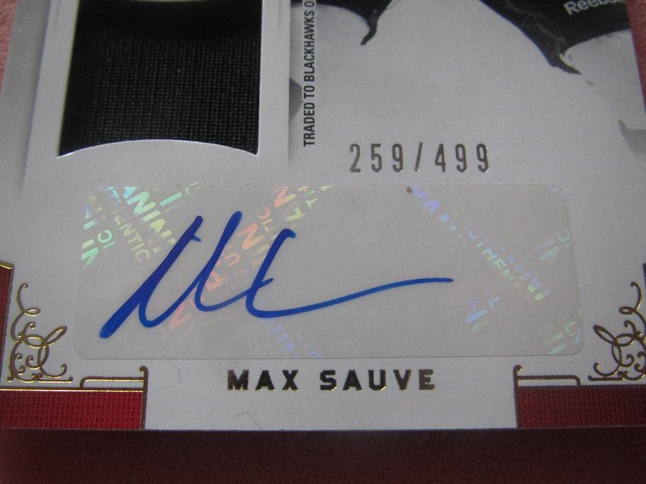 НХЛ Макс Сов Чикаго Блэкхокс № 104 автограф и джерси 3