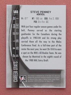 НХЛ Стив Пенни Монреаль Канадиенс № 146 1
