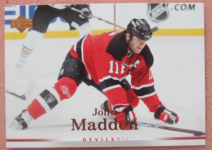 НХЛ Джон Мэдден Нью-Джерси Дэвилз № 106