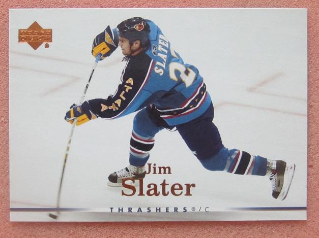 НХЛ Джим Слэйтер Атланта Трэйшерз № 170
