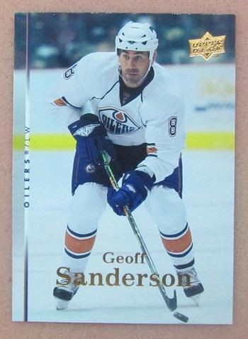 НХЛ Джефф Сандерсон Эдмонтон Ойлерз № 318