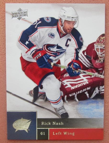 НХЛ Рик Нэш Коламбус Блю Джекетс № 119