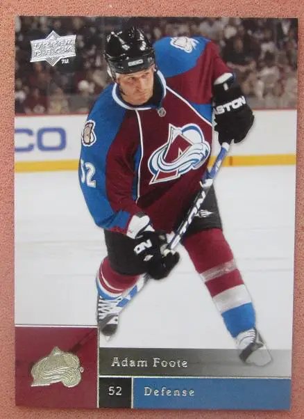 НХЛ Адам Фут Колорадо Эвеланш № 435